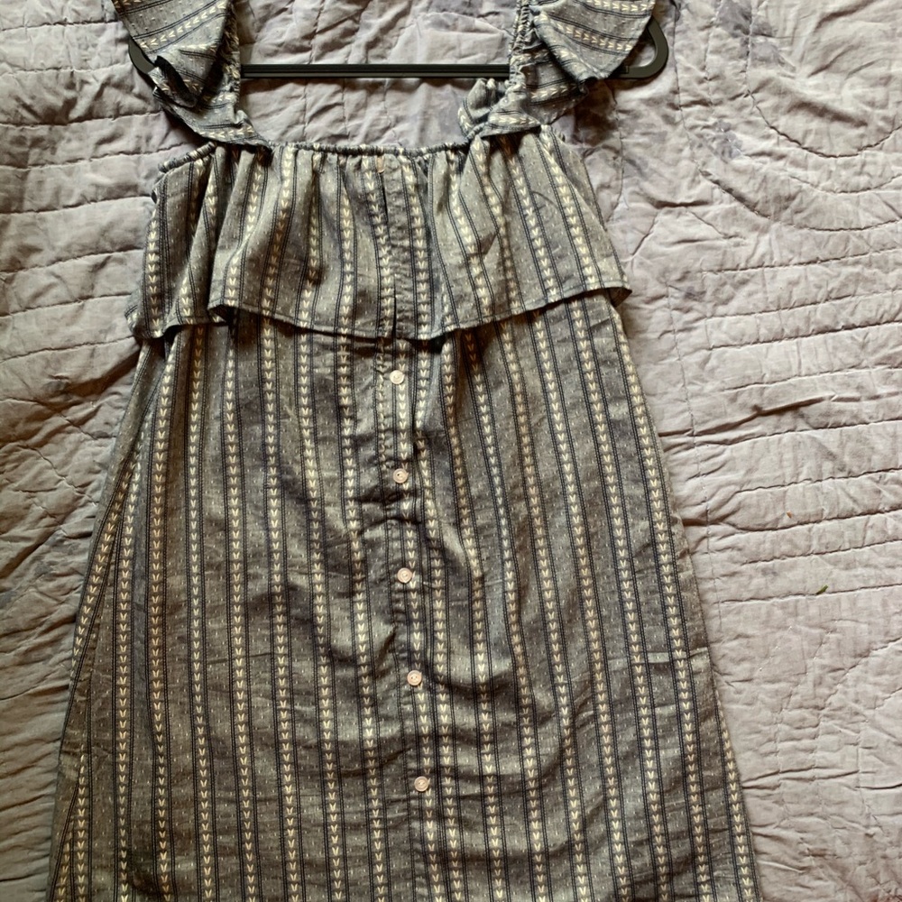 Chambray patterned tunic. - Picture 6 of 7